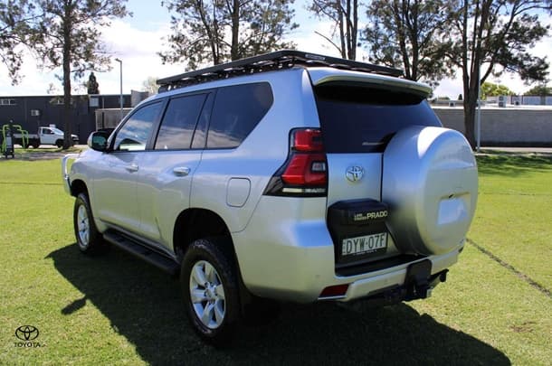 2018 Toyota Landcruiser Prado GXL in Silver