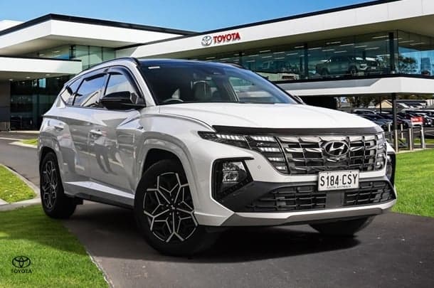 2023 Hyundai Tucson Highlander N Line in White