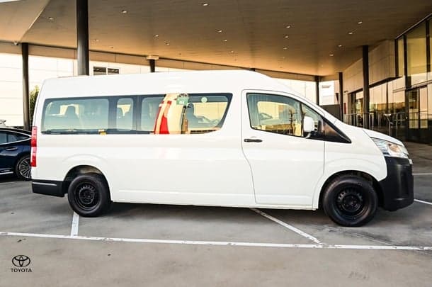 2019 Toyota Hiace Commuter in White