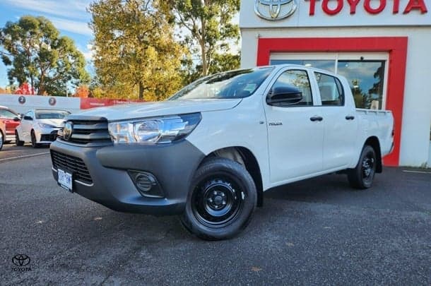 2025 Toyota Hilux Workmate in White