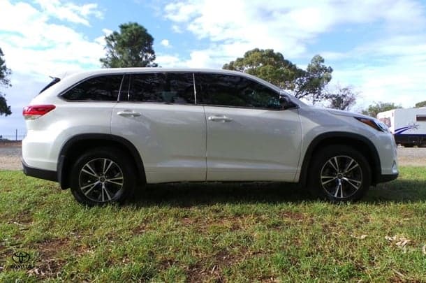 2019 Toyota Kluger GX in White