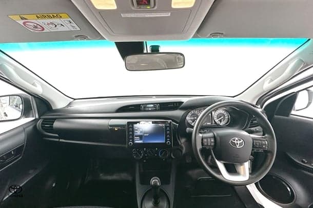 2023 Toyota Hilux Workmate in White