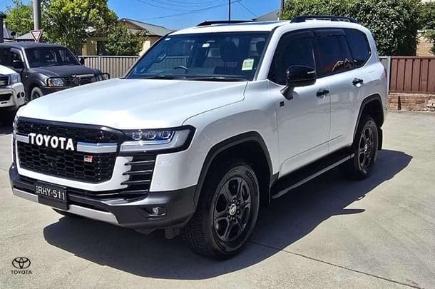 2025 Toyota Landcruiser GR Sport in White