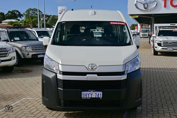 2023 Toyota Hiace Commuter in White