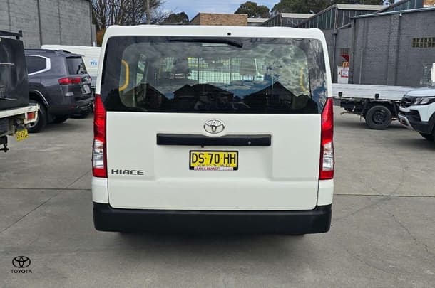 2020 Toyota Hiace LWB in White