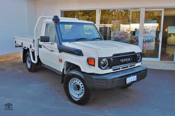 2024 Toyota Landcruiser WorkMate in White