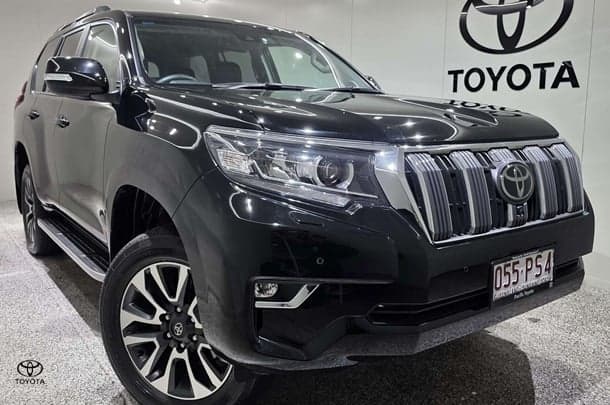 2023 Toyota Landcruiser Prado VX in Black