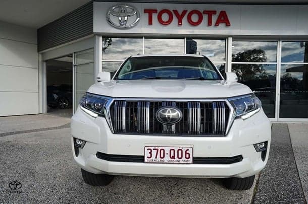 2018 Toyota Landcruiser Prado VX in White