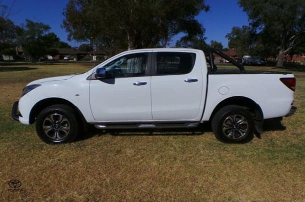 2017 Mazda BT-50 XTR in White