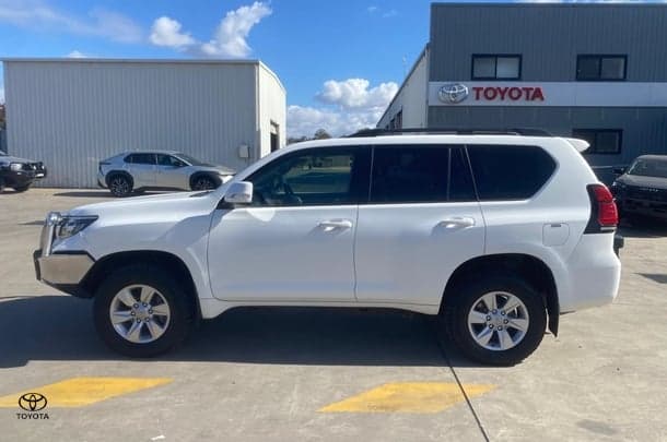 2018 Toyota Landcruiser Prado GXL in White