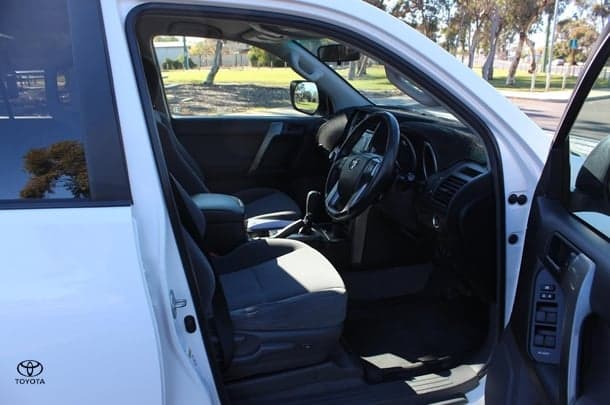 2013 Toyota Landcruiser Prado GXL in White