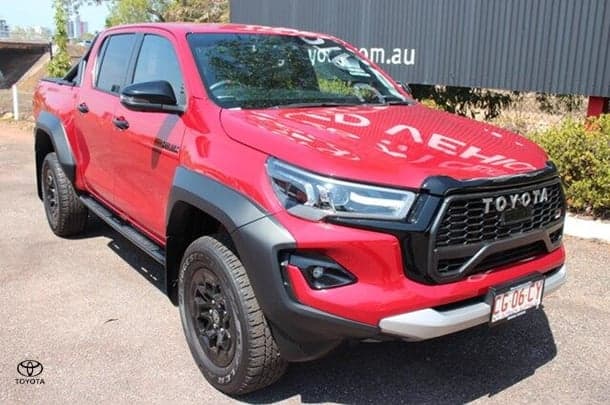 2023 Toyota Hilux GR-S in Red