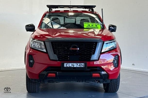 2021 Nissan Navara PRO-4X in Red