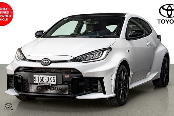 2025 Toyota Yaris GTS in White
