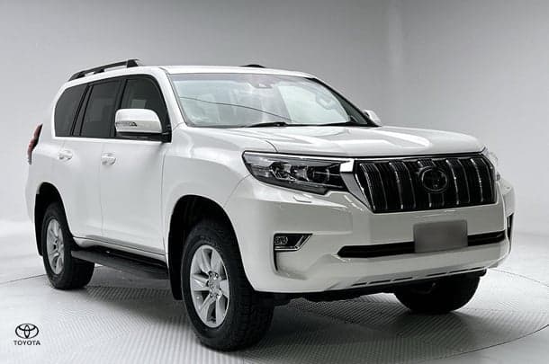 2022 Toyota Landcruiser Prado GXL in White