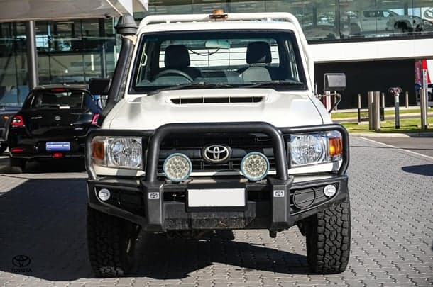 2019 Toyota Landcruiser Workmate in White
