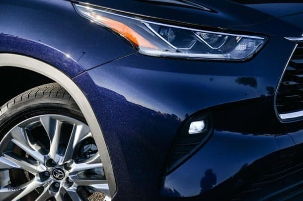 2022 Toyota Kluger Grande in Blue