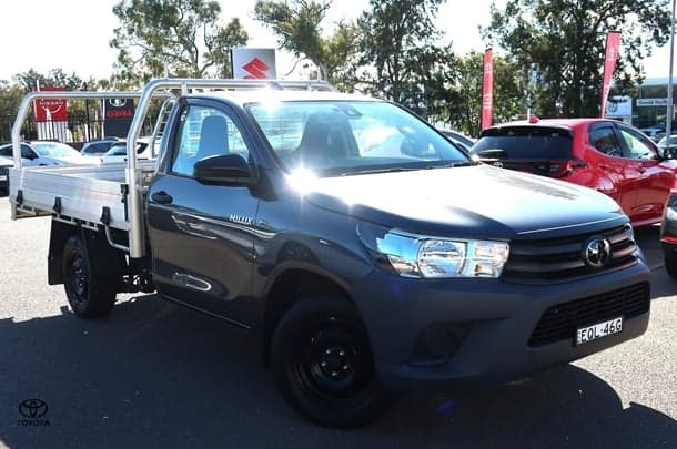 2021 Toyota Hilux Workmate in Grey