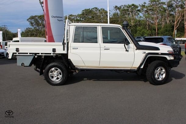 2021 Toyota Landcruiser GXL in White