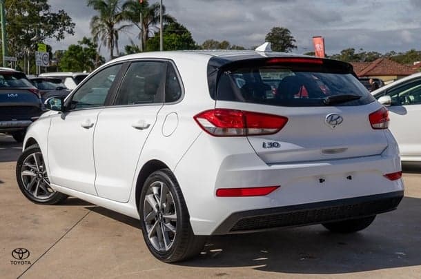 2023 Hyundai i30 Active in Polar White