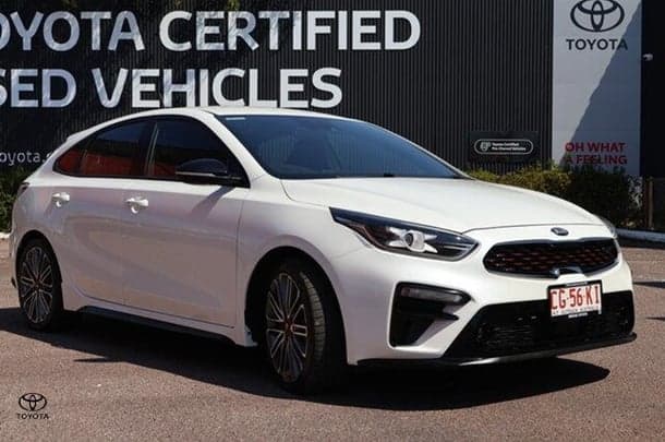 2019 Kia Cerato GT in White