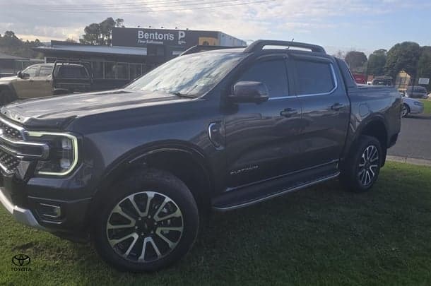 2025 Ford Ranger Platinum in Grey