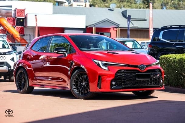 2023 Toyota Corolla GTS in Red