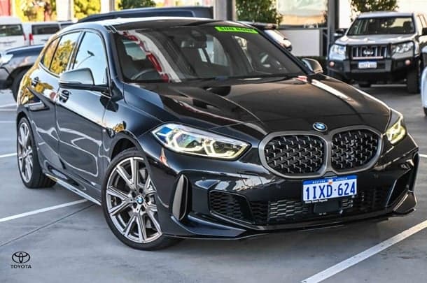 2021 BMW 1 Series M135i xDrive in Black