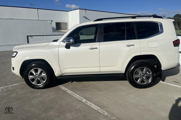 2023 Toyota Landcruiser Sahara in White