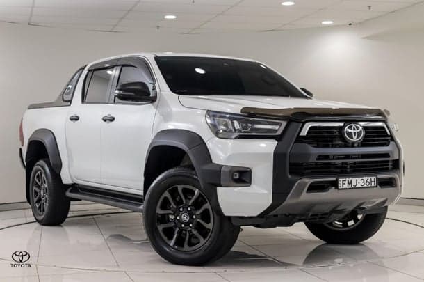 2024 Toyota Hilux Rogue in White