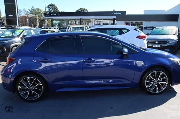 2024 Toyota Corolla ZR Hybrid in Blue