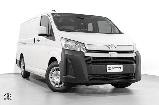 2022 Toyota Hiace LWB in White