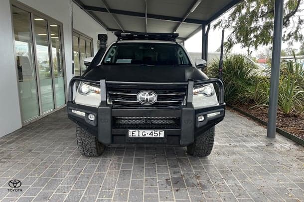 2019 Toyota Fortuner Crusade in White