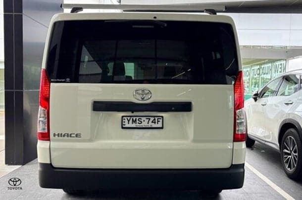 2025 Toyota Hiace LWB in White