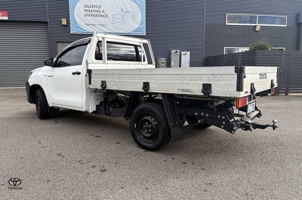 2019 Toyota Hilux Workmate in White