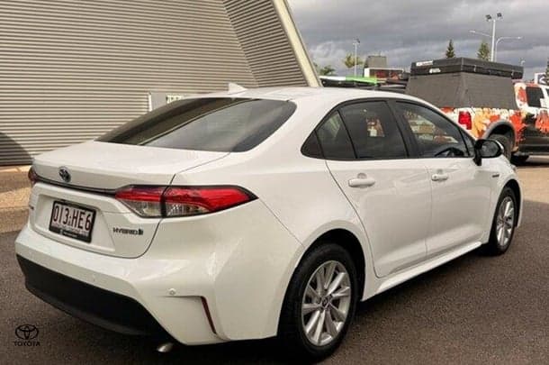 2023 Toyota Corolla Ascent Sport Hybrid in White