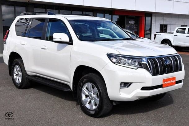 2021 Toyota Landcruiser Prado GXL in White