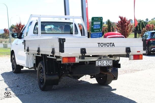 2022 Toyota Hilux Workmate in White