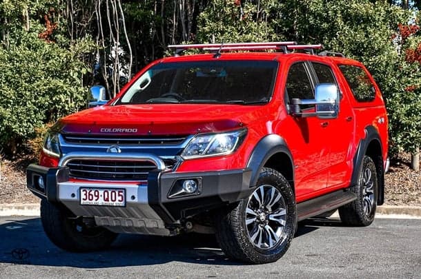 2019 Holden Colorado Z71 in Red