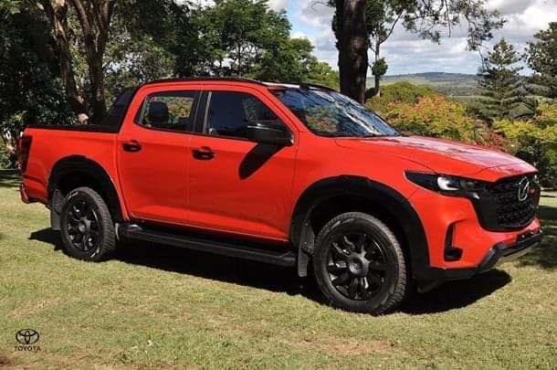 2025 Mazda BT-50 SP in Red