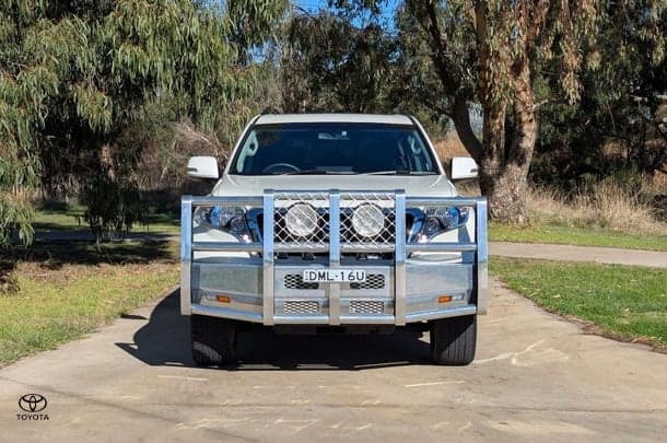 2017 Toyota Landcruiser Prado Altitude in White