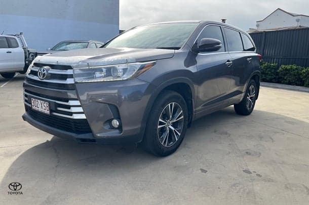 2017 Toyota Kluger GX in Grey
