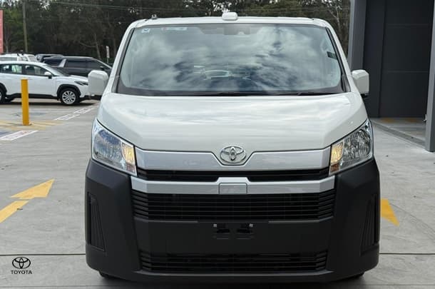 2023 Toyota Hiace LWB in White