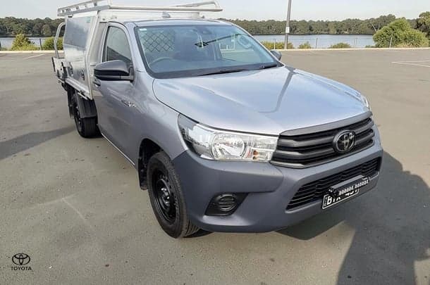 2021 Toyota Hilux Workmate in Silver