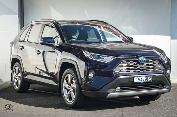 2021 Toyota RAV4 GXL in Blue
