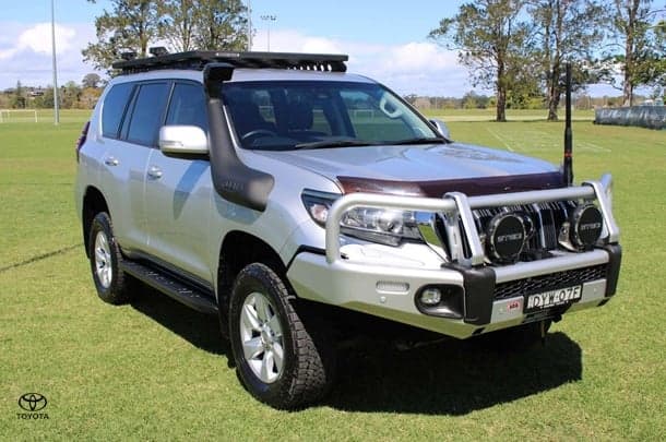 2018 Toyota Landcruiser Prado GXL in Silver