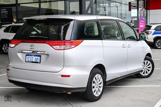 2013 Toyota Tarago GLi in Silver
