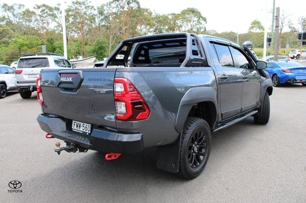 2021 Toyota Hilux Rugged X in Silver