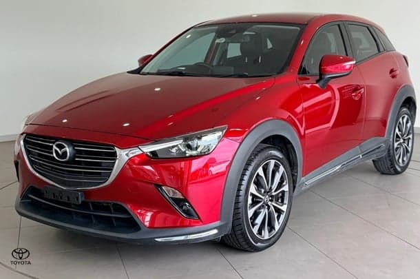 2019 Mazda CX-3 sTouring in Red