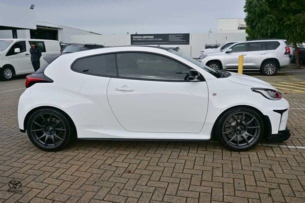 2021 Toyota Yaris GR in White